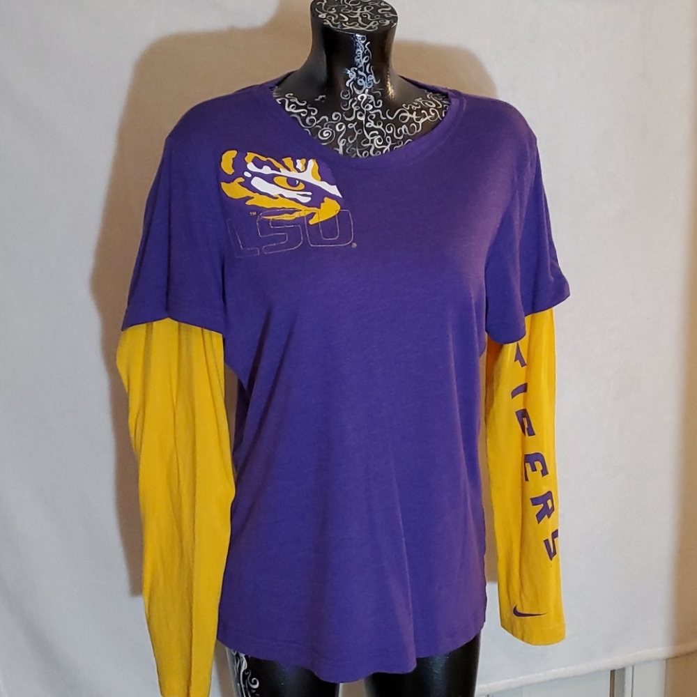 Nike LSU long-sleeved shirt
